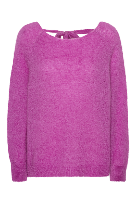 Julya Back Tie Pullover Pearly Purple