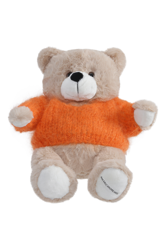 Signature Teddy Bear Brown/Orange