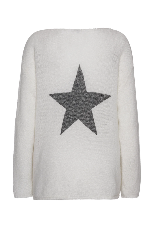 Molly LS Star White