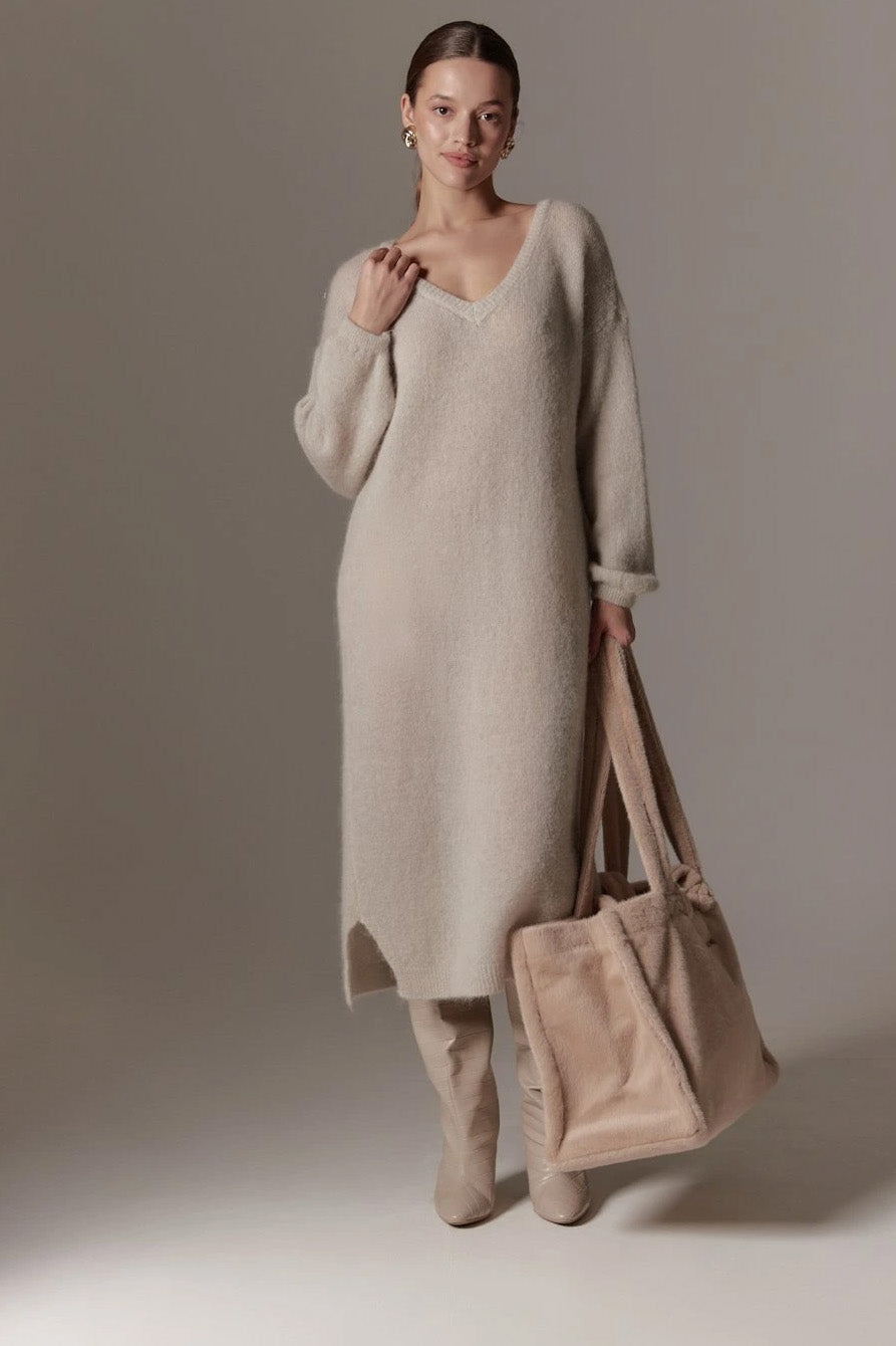 Silja Dress Beige