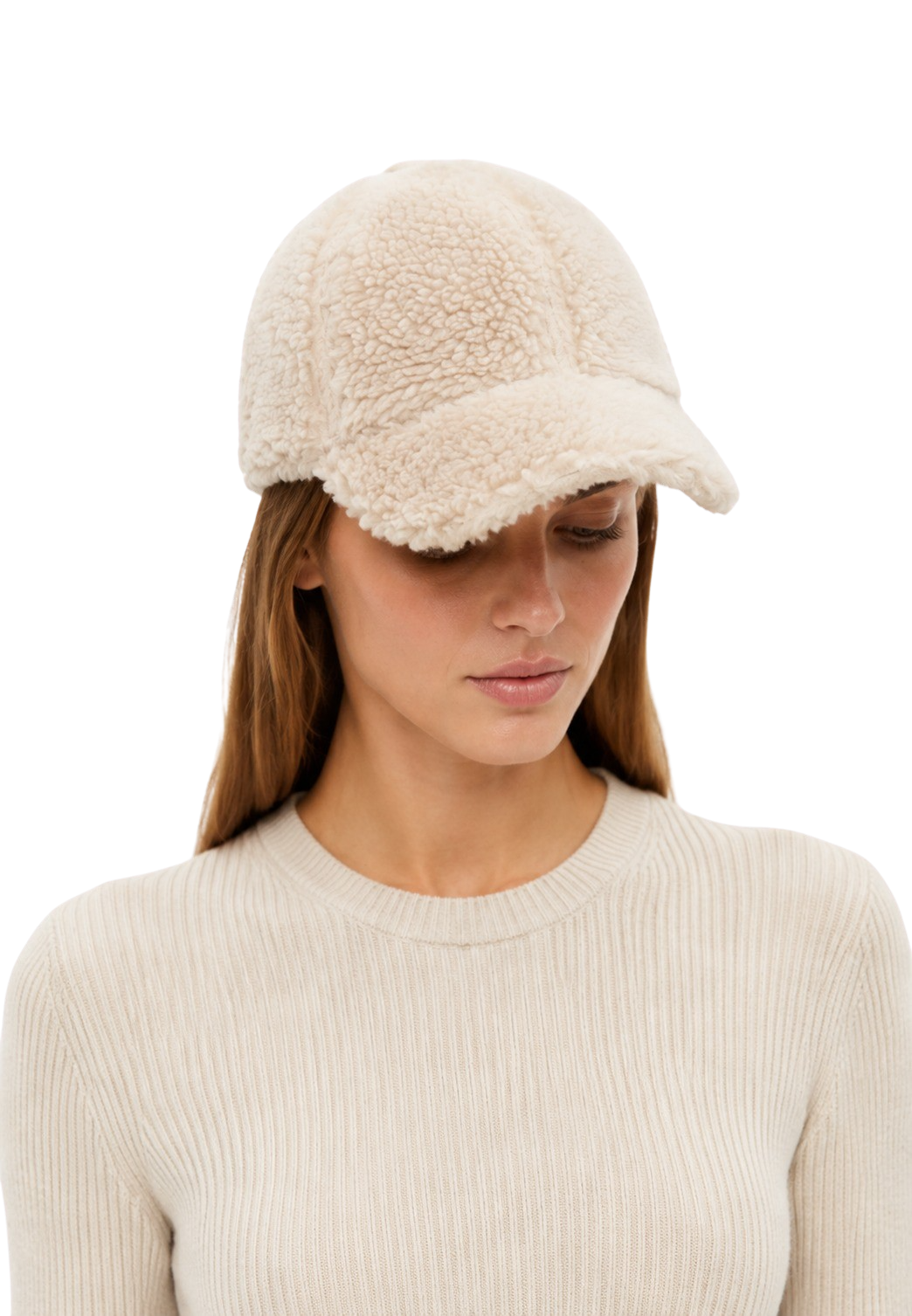 Inga Wool Cap Beige image