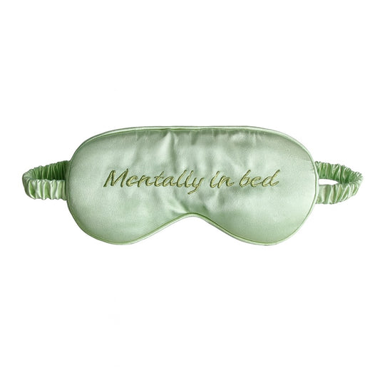 Cheri Silk Sleeping Mask Green Tea