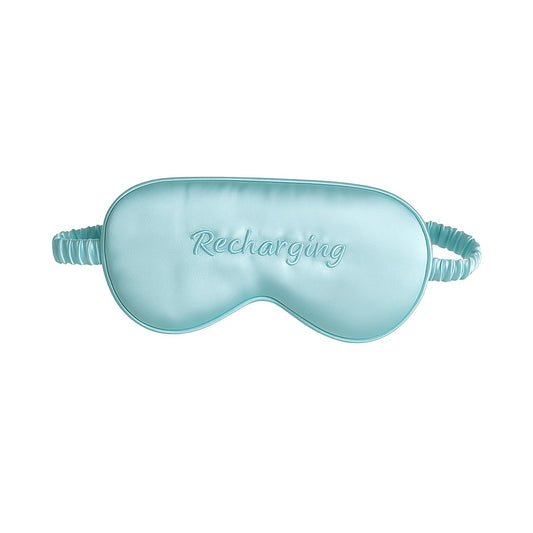 Cheri Silk Sleeping Mask Seafoam Green
