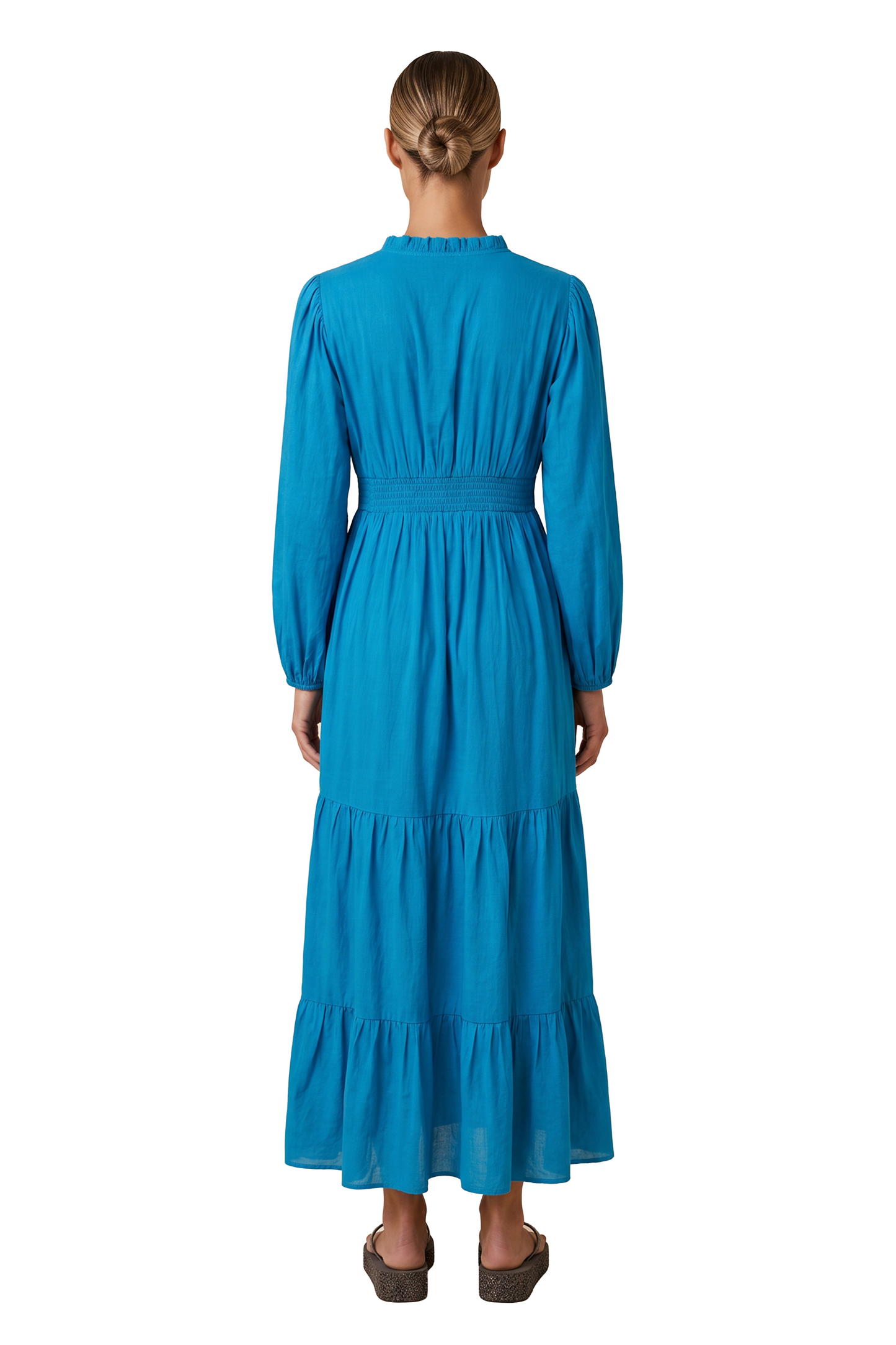 Umi Long Solid Cotton Sky Blue