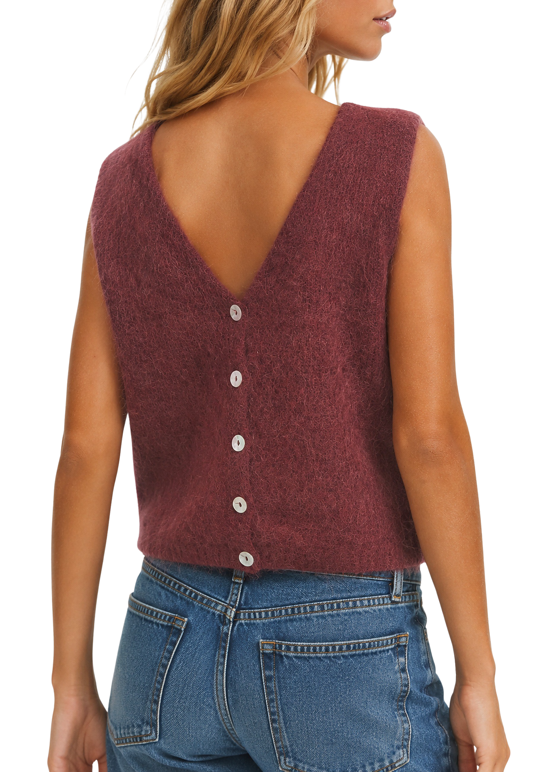 Telma Vest Bordeaux image