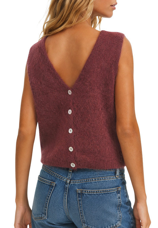 Telma Vest Bordeaux image