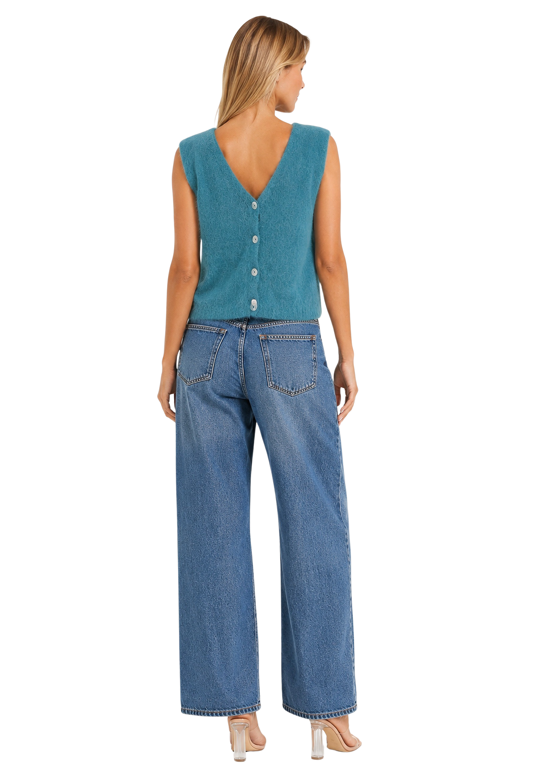 Telma Vest Teal Blue image