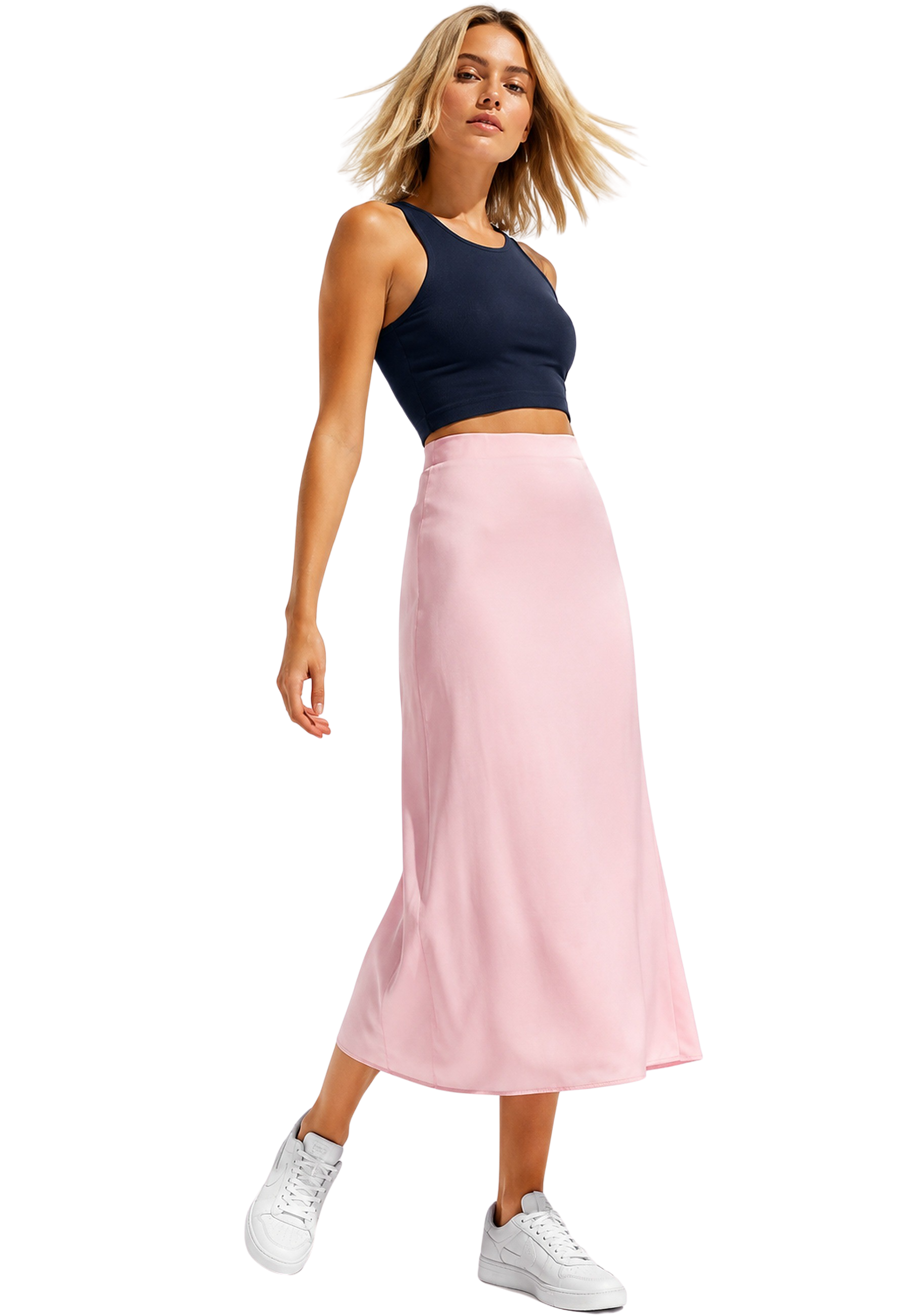 Alia Skirt Soft Berry image