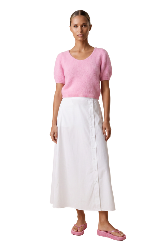 Layla Skirt White