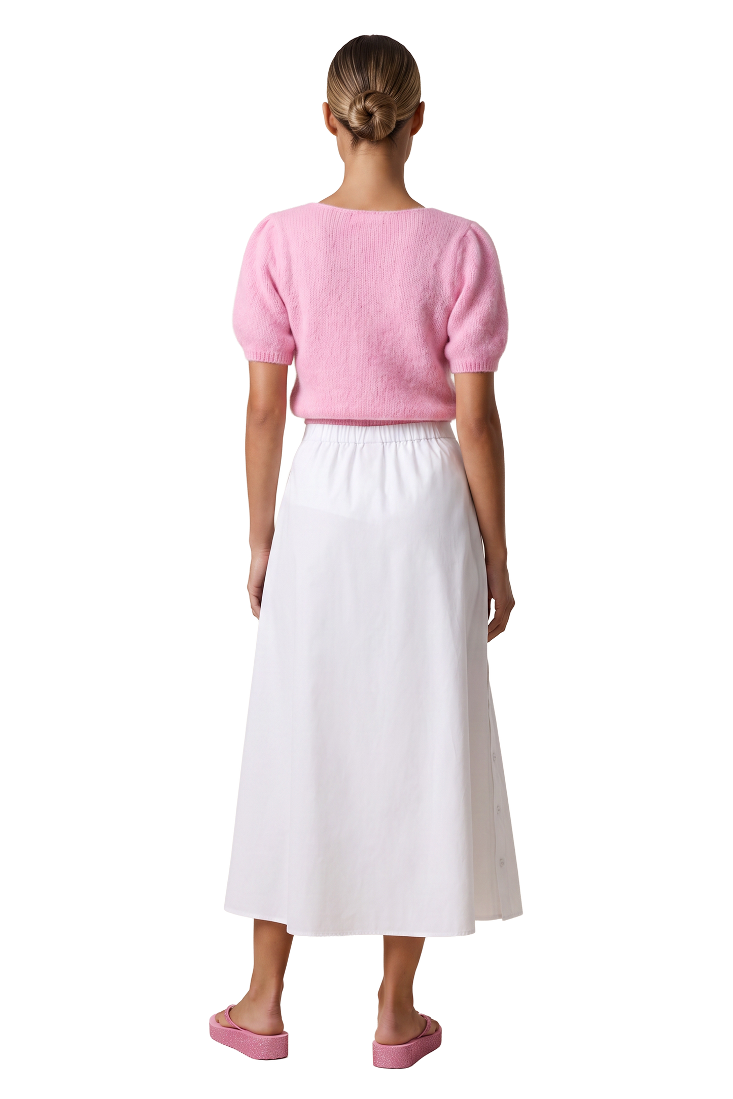 Layla Skirt White