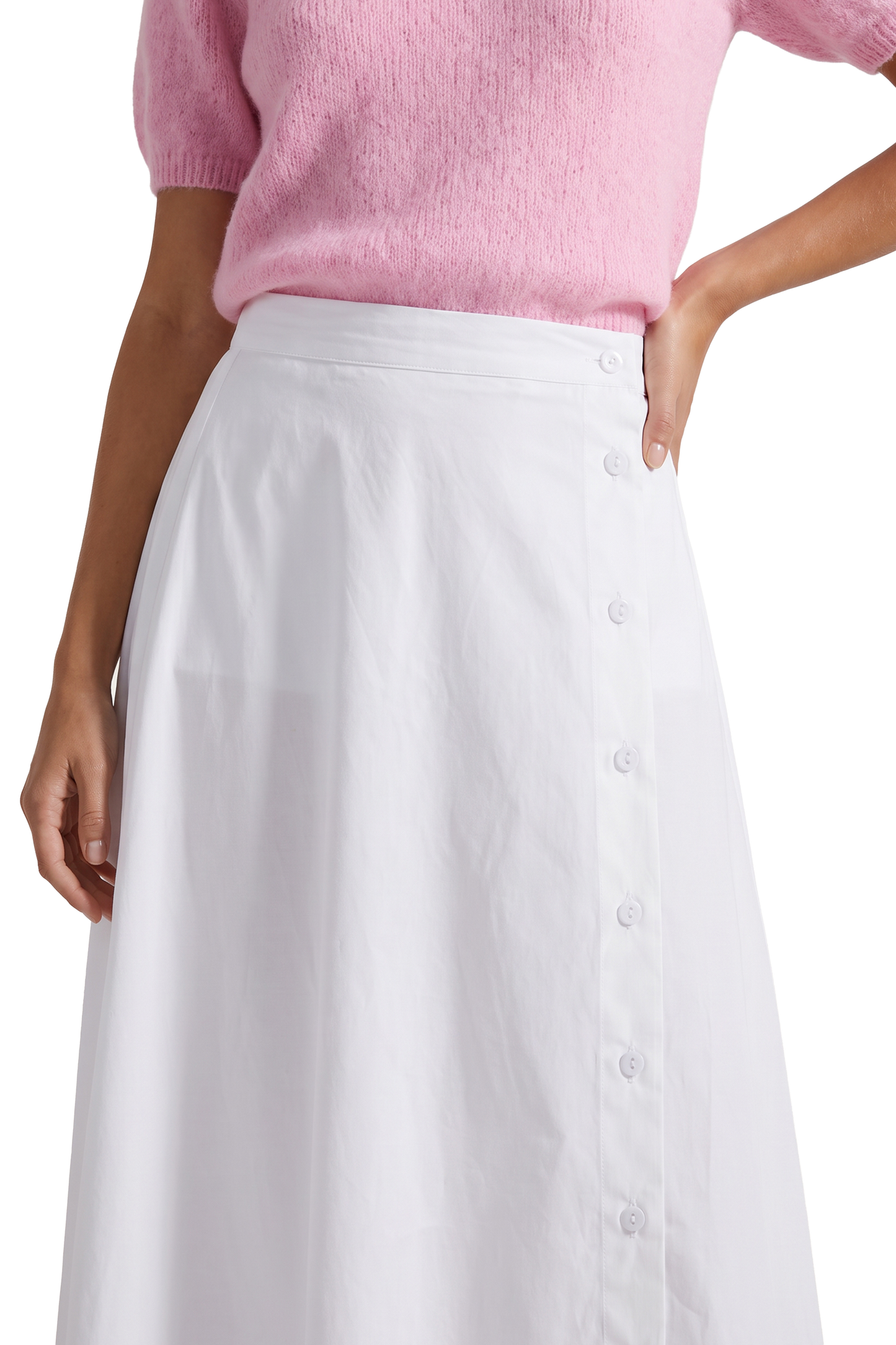 Layla Skirt White