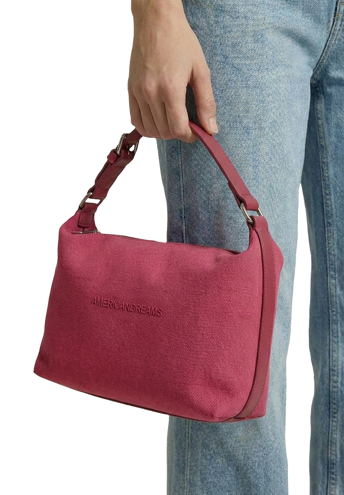 Canvas Club Bag Pink