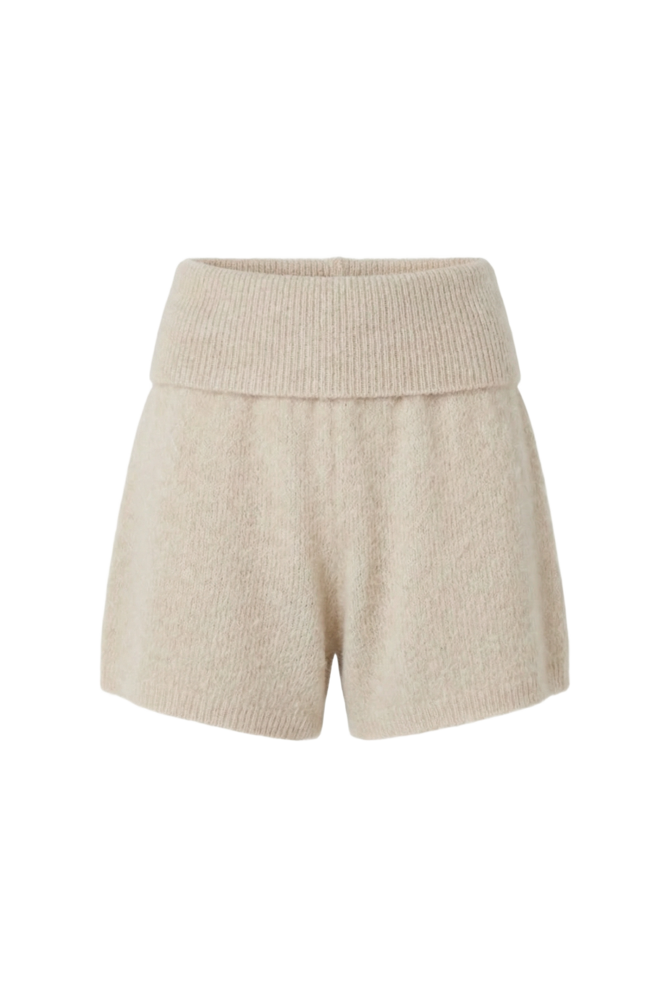 Allie Alpaca Shorts Beige