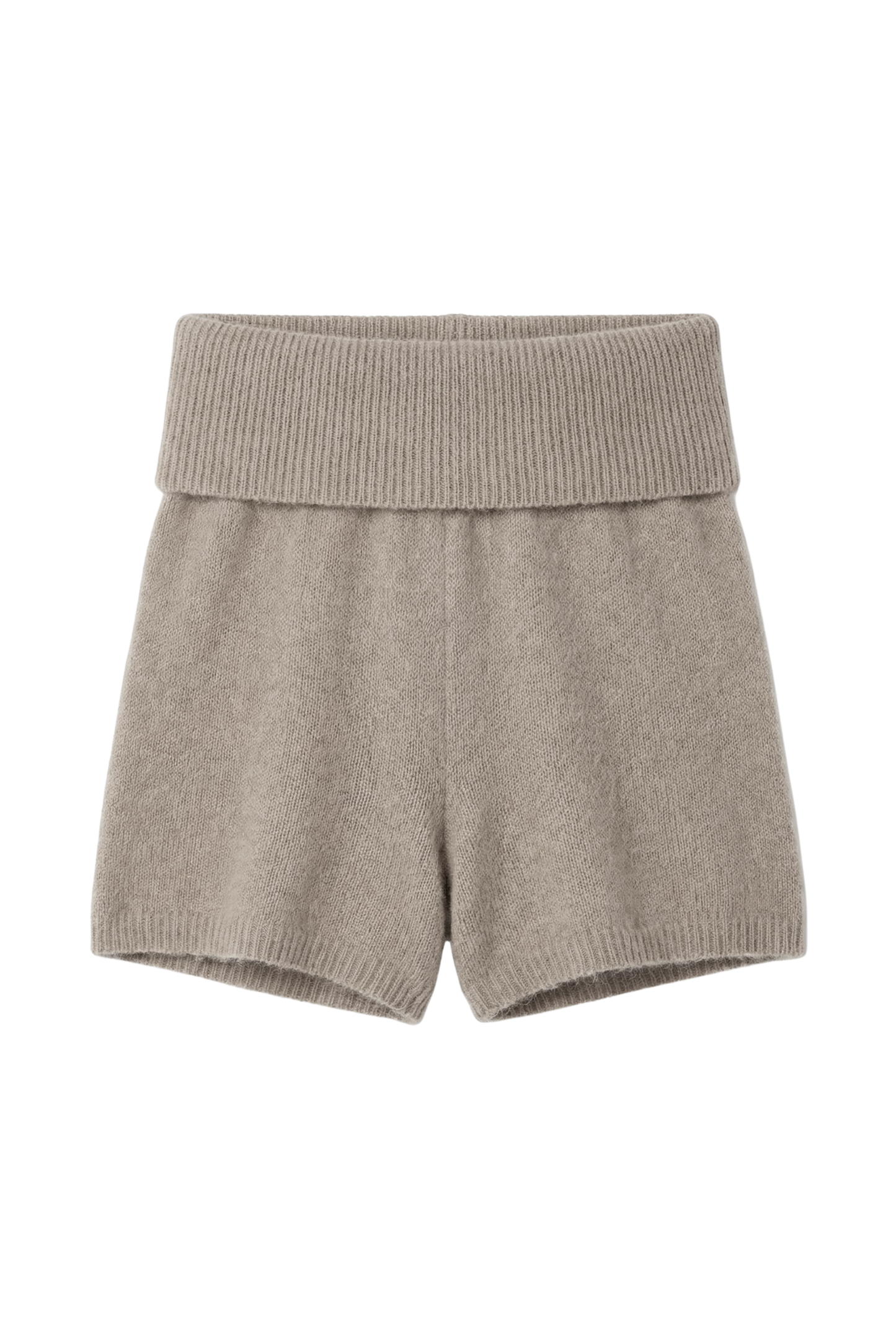 Allie Alpaca Shorts Light Taupe