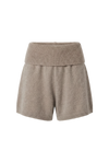 Allie Alpaca Shorts Light Taupe