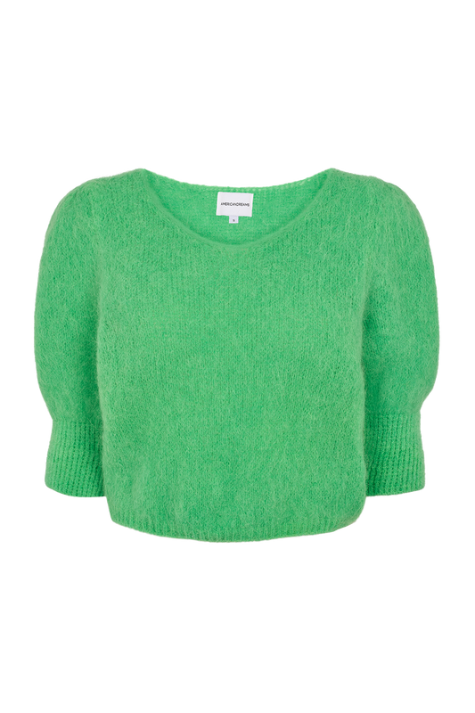 Koa Alpaca Pullover Bright Green