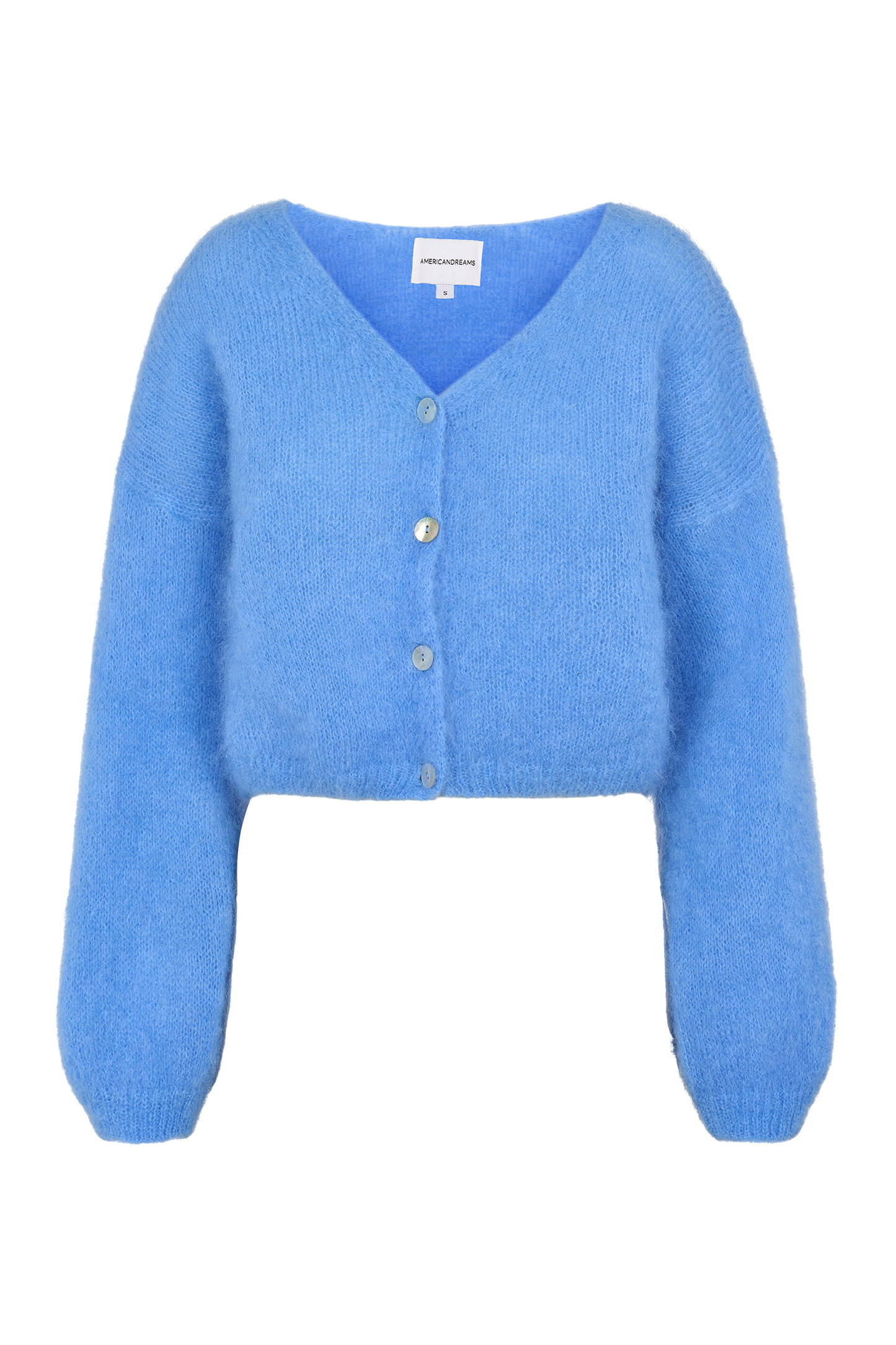 Cornelia Cropped Cardigan Sky Blue