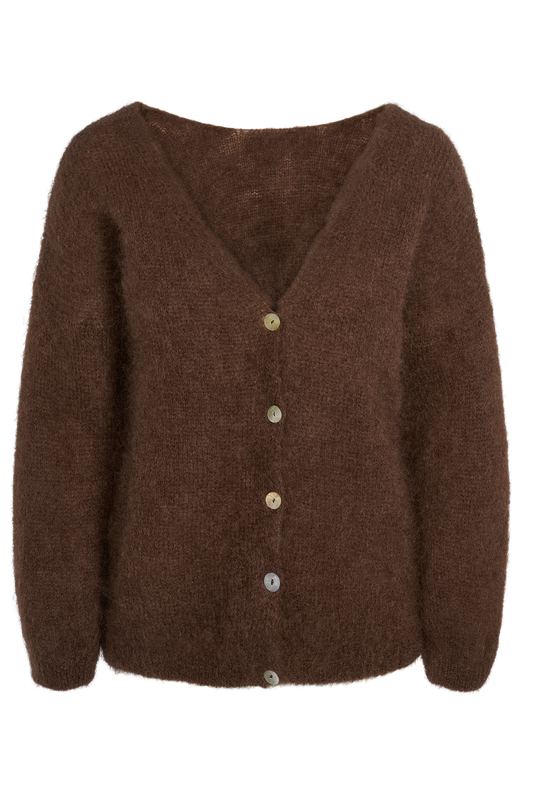Cornelia LS Cardigan Cocoa