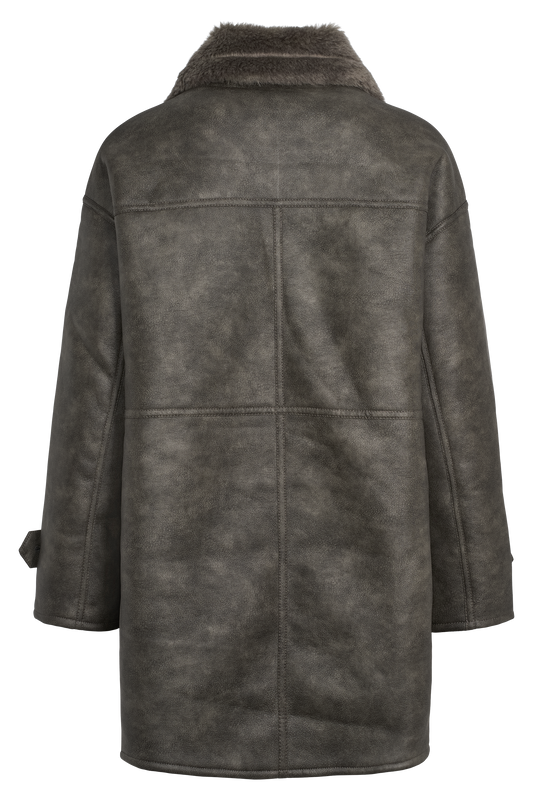 Joa Wool Short Dark Grey