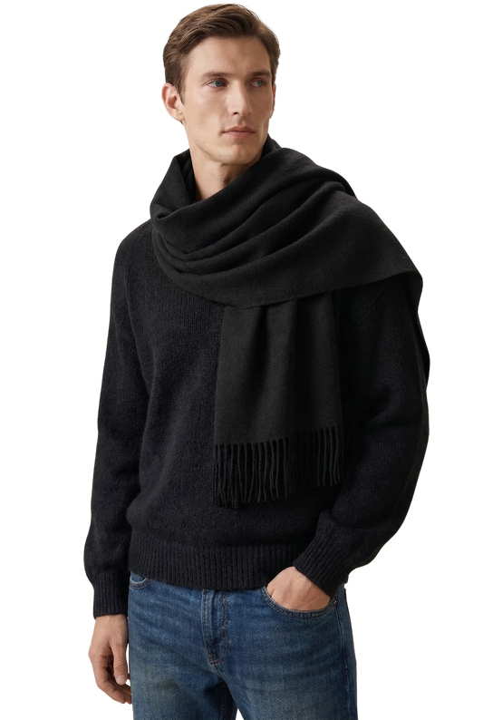 Andi Cashmere Scarf Black