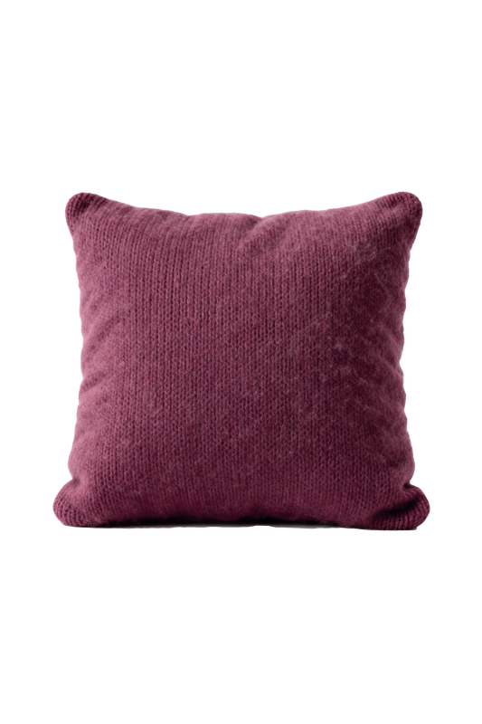 Anita Alpaca Pillow Case Bordeaux