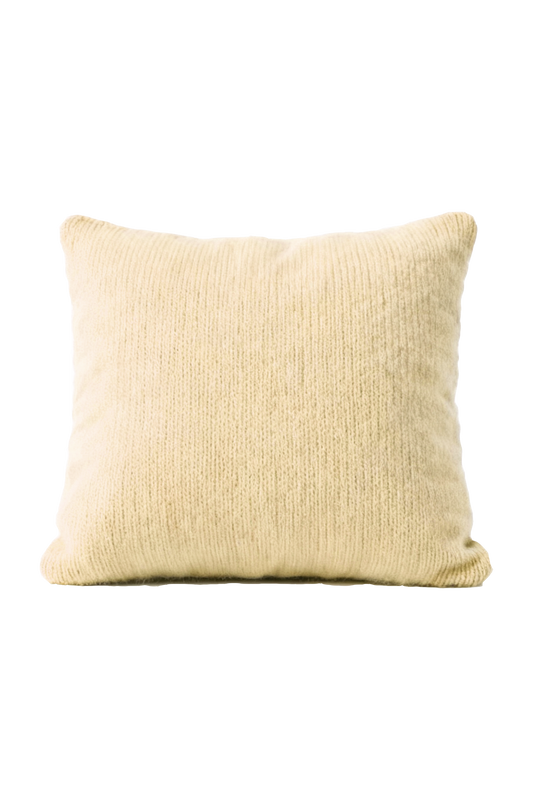 Anita Alpaca Pillow Light Yellow