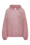 Antonella Mohair Hoodie Light Pink