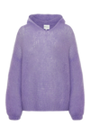 Antonella Mohair Hoodie Lilac