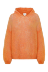 Antonella Mohair Hoodie Orange