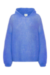 Antonella Mohair Hoodie Sky Blue
