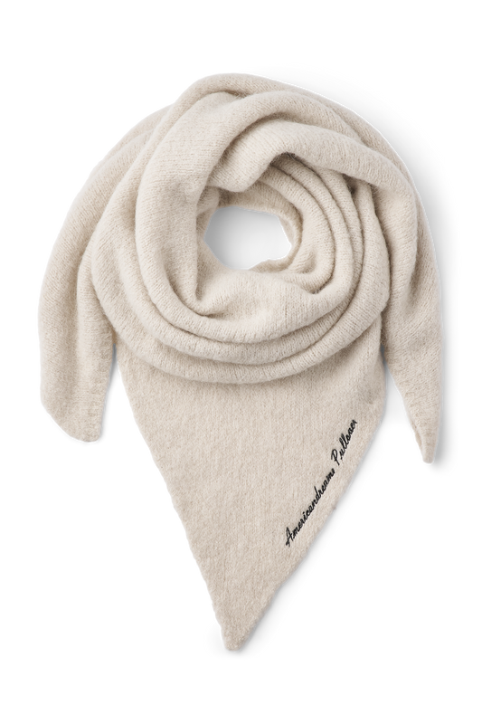 Atiya Alpaca Scarf Beige