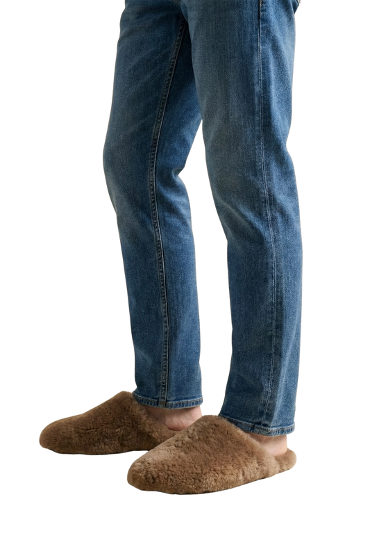 Aven Wool Loafers Medium Brown