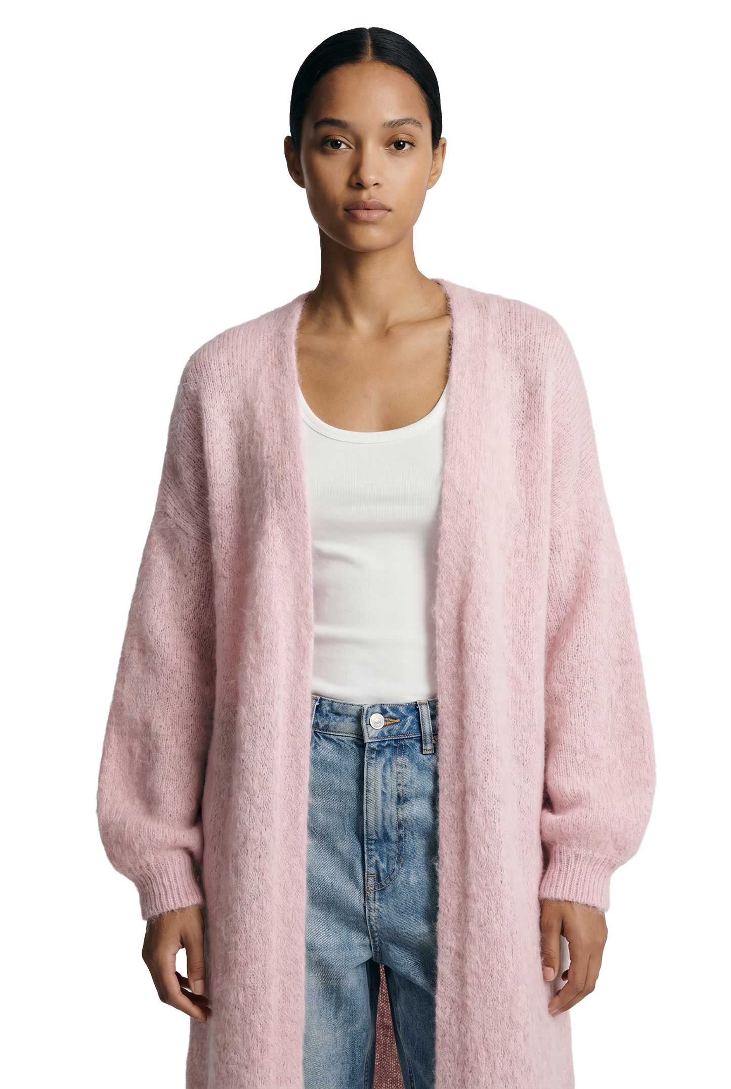 Azra Cardigan Light Pink