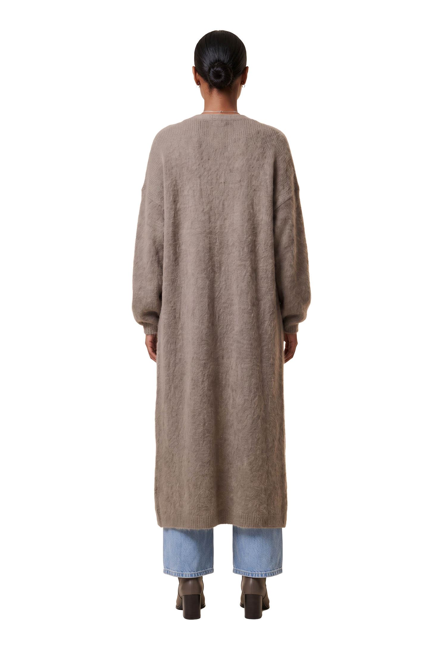 Azra Cardigan Light Taupe