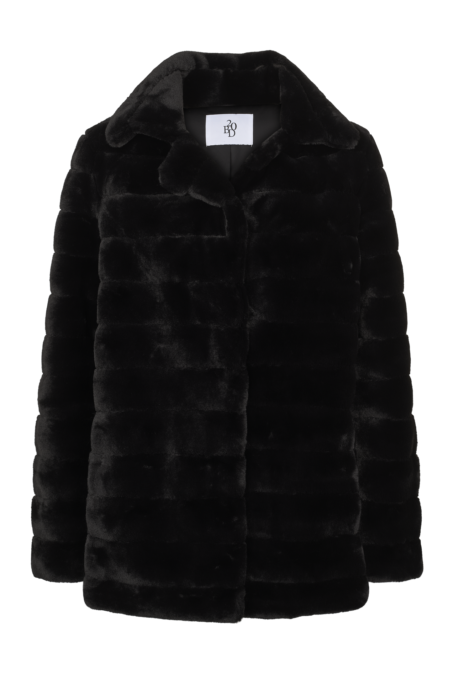 Bailey Faux Fur Coat Short Black