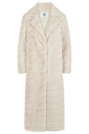 Bailey Faux Fur Coat Long Beige