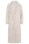 Bailey Faux Fur Coat Long Beige