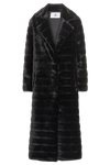 Bailey Faux Fur Coat Long Black