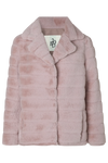 Bailey Faux Fur Coat Short Light Pink