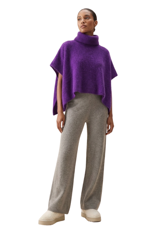 Bella Poncho Deep Purple