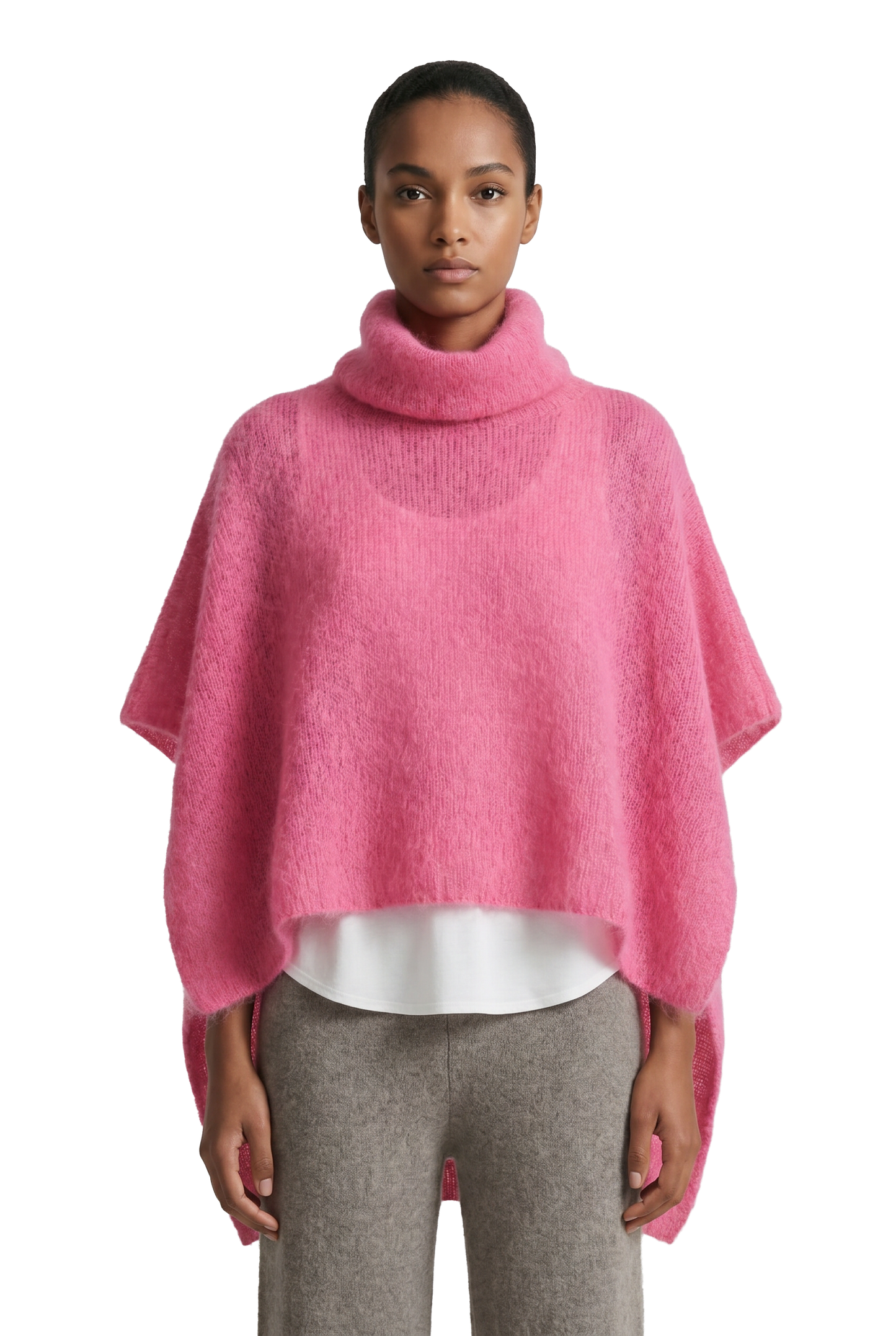 Bella Poncho Pink