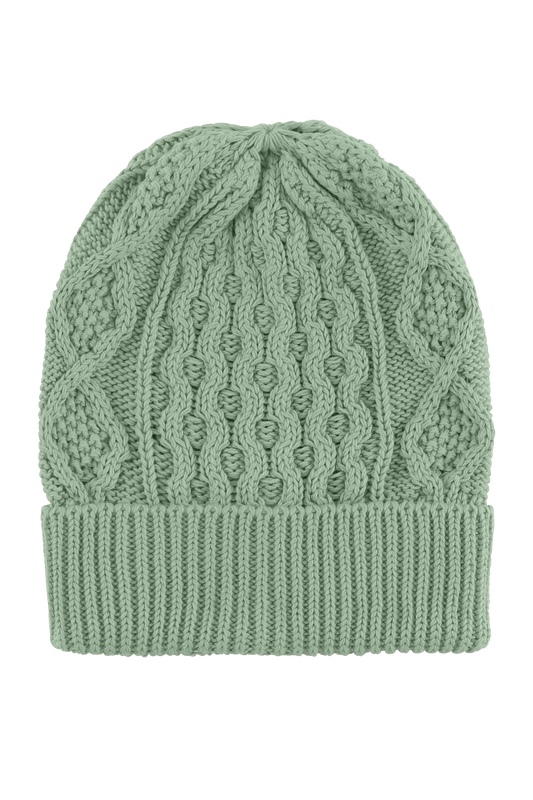 Billy Cotton Beanie Dusty Green