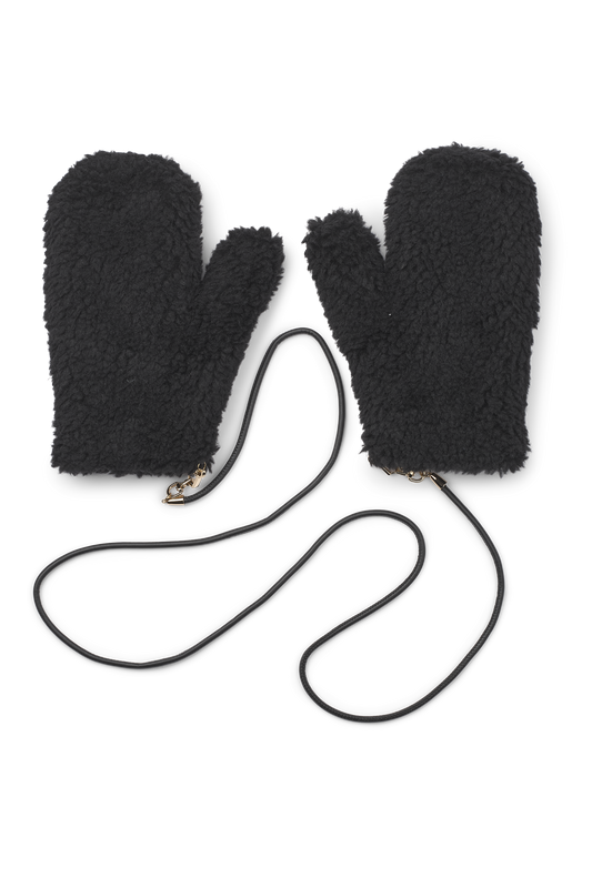 Louis Wool Gloves Black