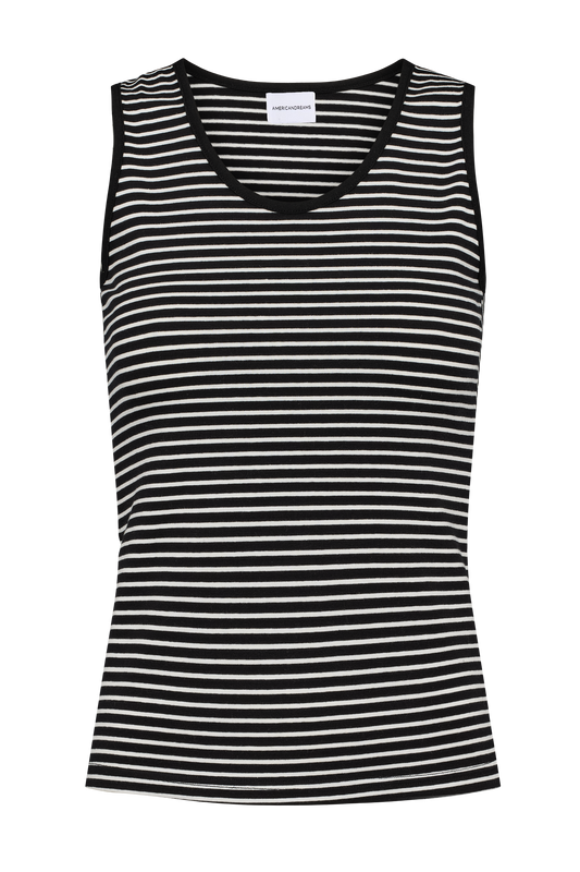Boline Striped Tank Top White / Black