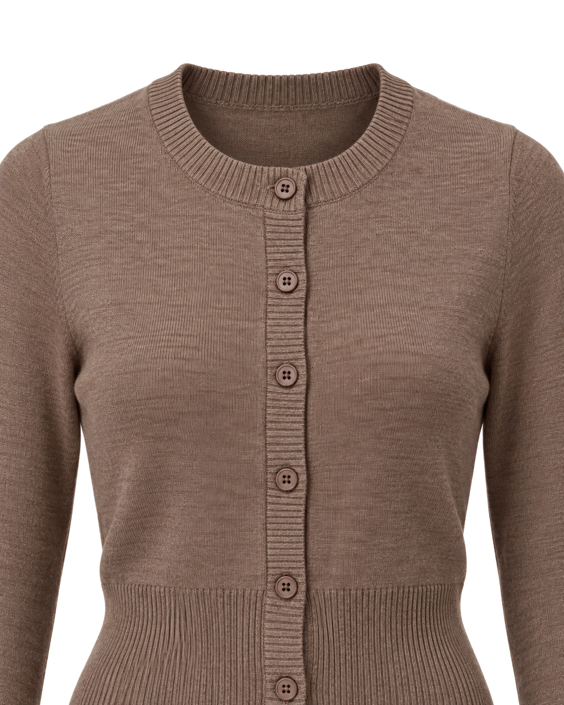 Camilla Cardigan Light Brown - close-up