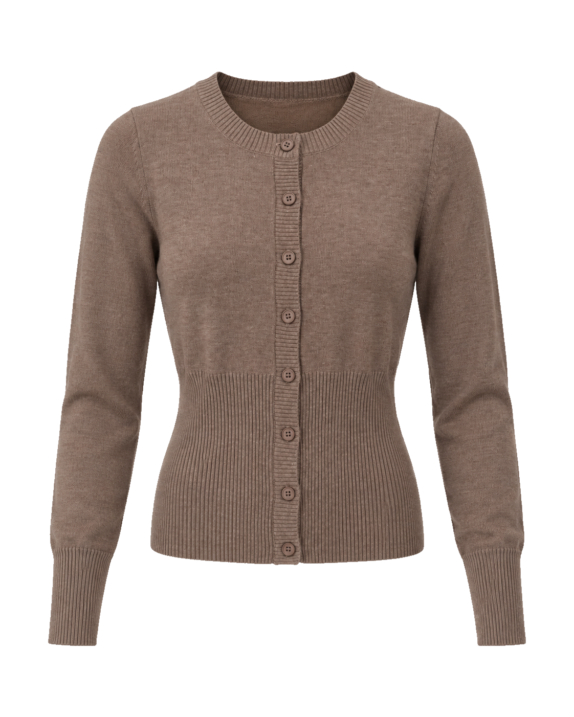 Camilla Cardigan Light Brown - front