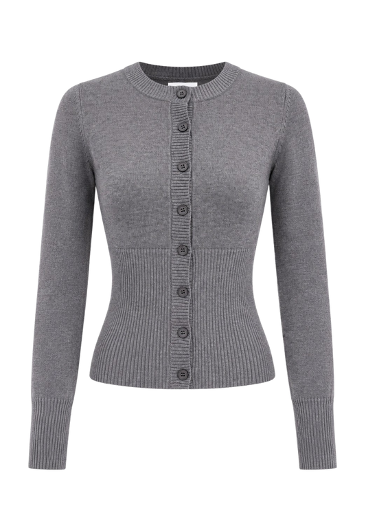 Camilla Cardigan Dark Grey