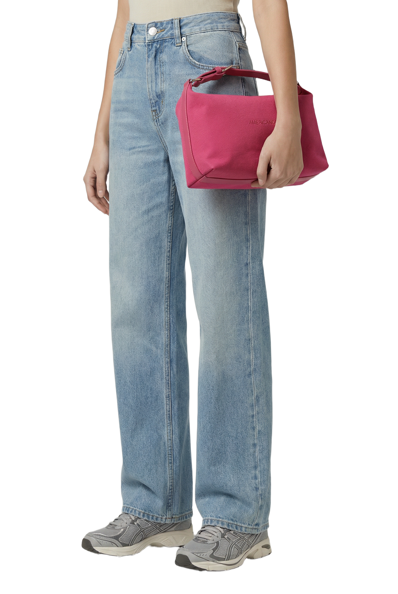 Canvas Club Bag Pink
