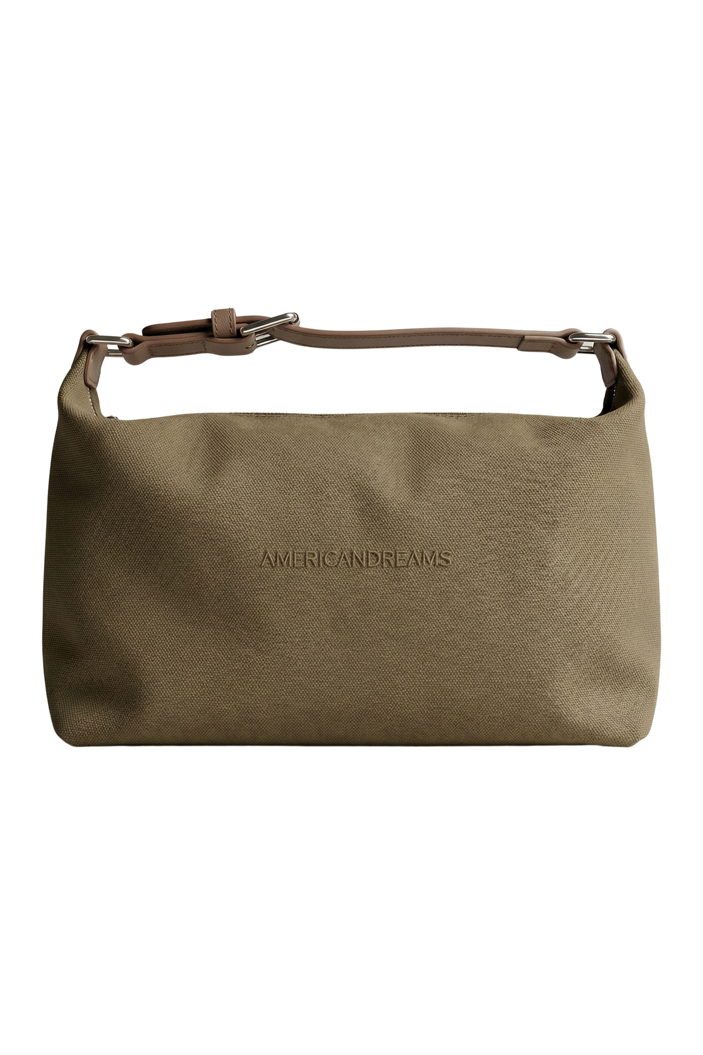 Canvas Club Bag Taupe