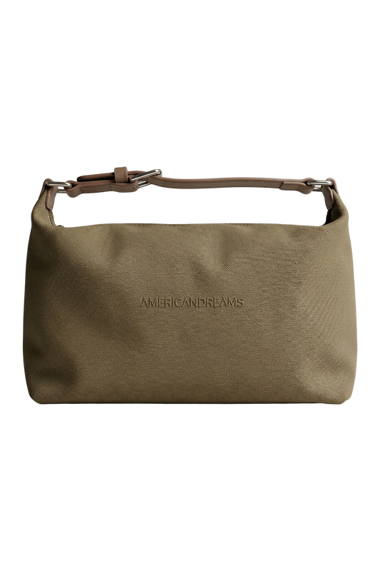 Canvas Club Bag Taupe